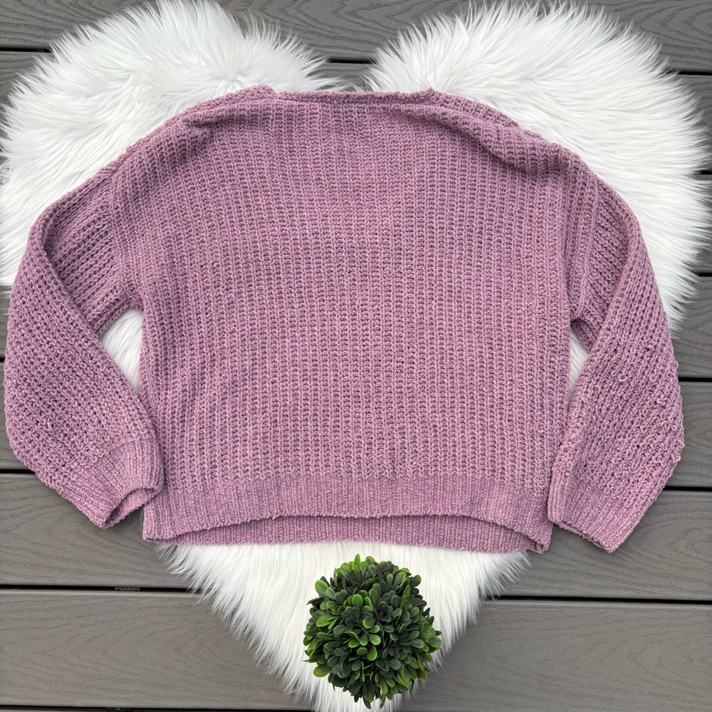 Express Purple Sweater - Picture 4 of 4